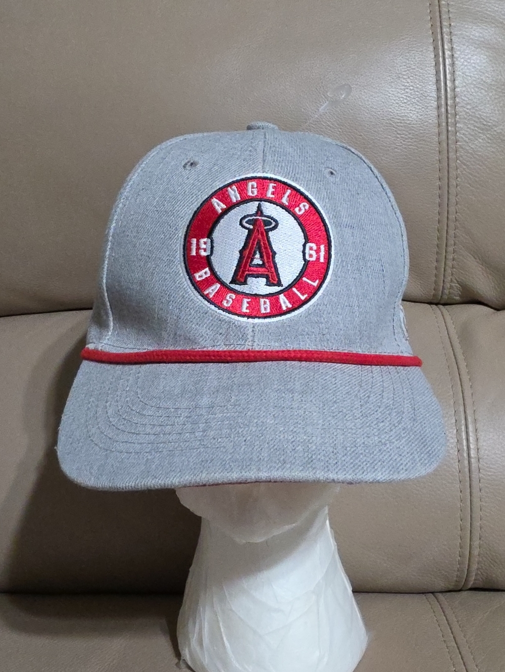 Los Angeles Angels 1961 MLB Baseball Rope Snapback Hat